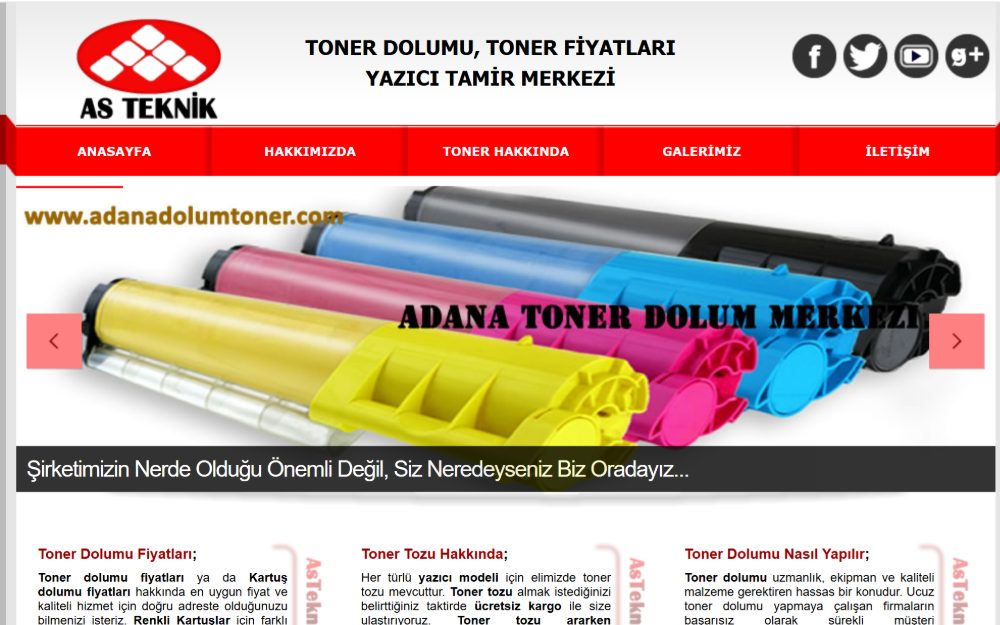 Bilgisayar Sarf Malzemeleri Toner Dolumu