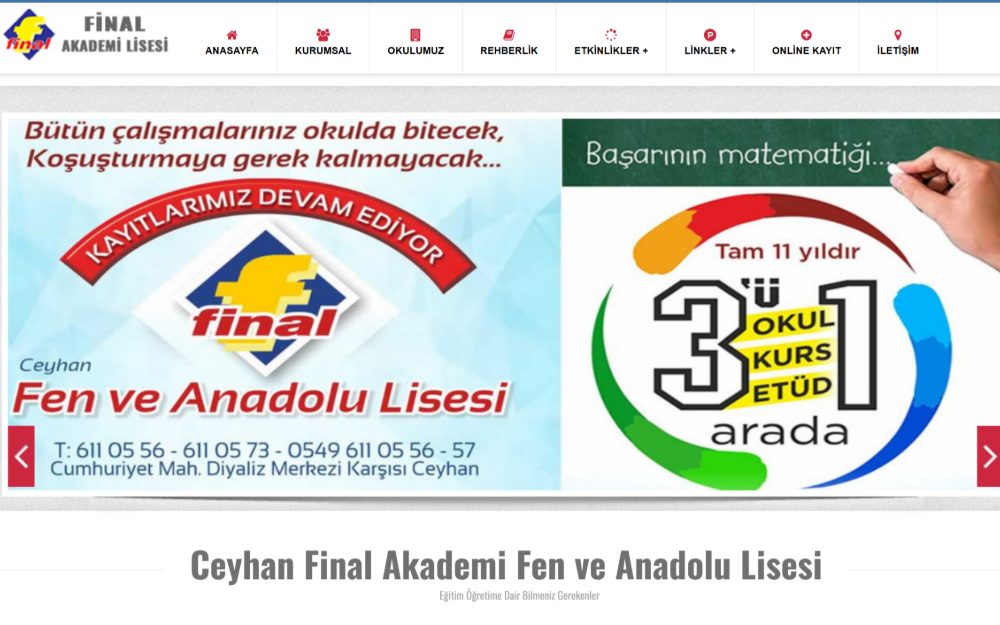 Ceyhan Final Akademi Fen ve Anadolu Lisesi
