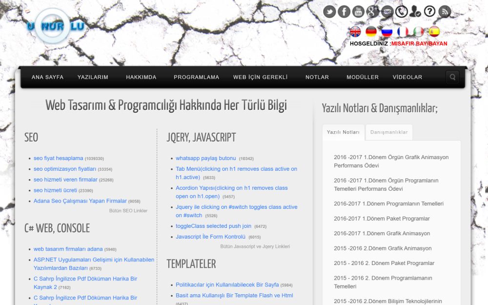 SEO, Web Tasarımı, Programlama Tekinikleri-Fiyatları-Firmaları