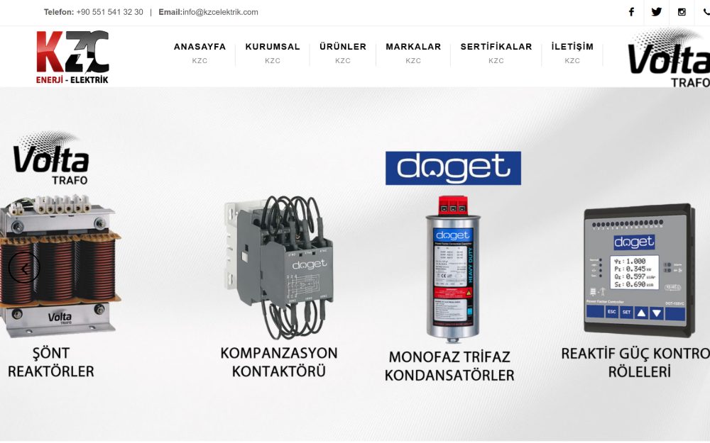 Volta Şönt Kompanzasyon Pano Kondansatör Kontaktör Reaktör Hesabı Röle